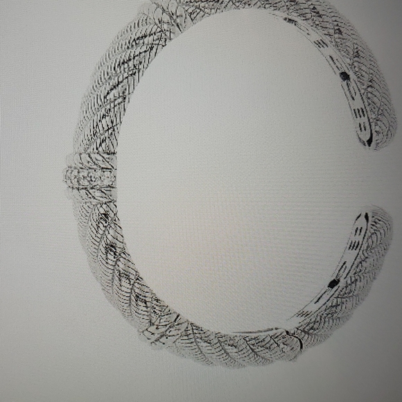 Judith Ripka Sterling Diamonique hinged cuff - Picture 2 of 5